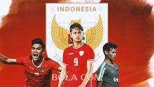 Timnas Indonesia - Ramadhan Sananta, Hokky Caraka, Septian Bagaskara (Bola.com/Adreanus Titus)
