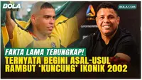 Ronaldo Nazario Ungkap Alasan Gaya Rambut ‘Kuncung’ di Piala Dunia 2002!