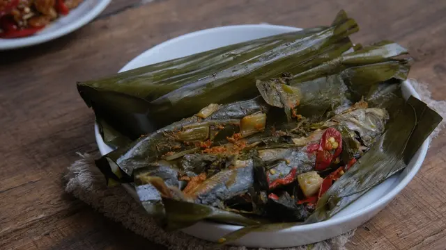 Resep pepes ikan asin