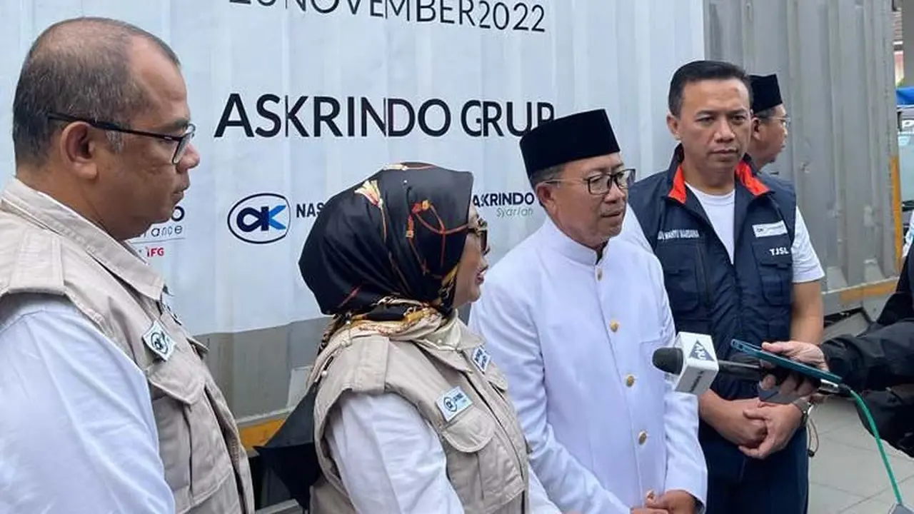 Askrindo Group Salurkan Bantuan untuk Korban Gempa Cianjur