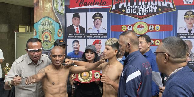 Pattimura International Big Fight 2026 Hadirkan Duel Petinju Indonesia Lawan Thailand