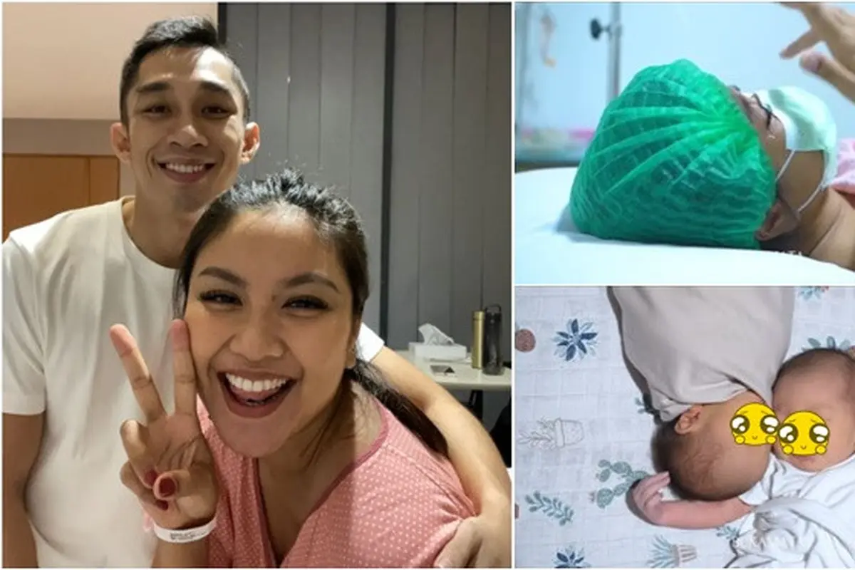 6 Potret Perjuangan Zivanna Letisha Melahirkan Bayi Kembar, Penuh Haru