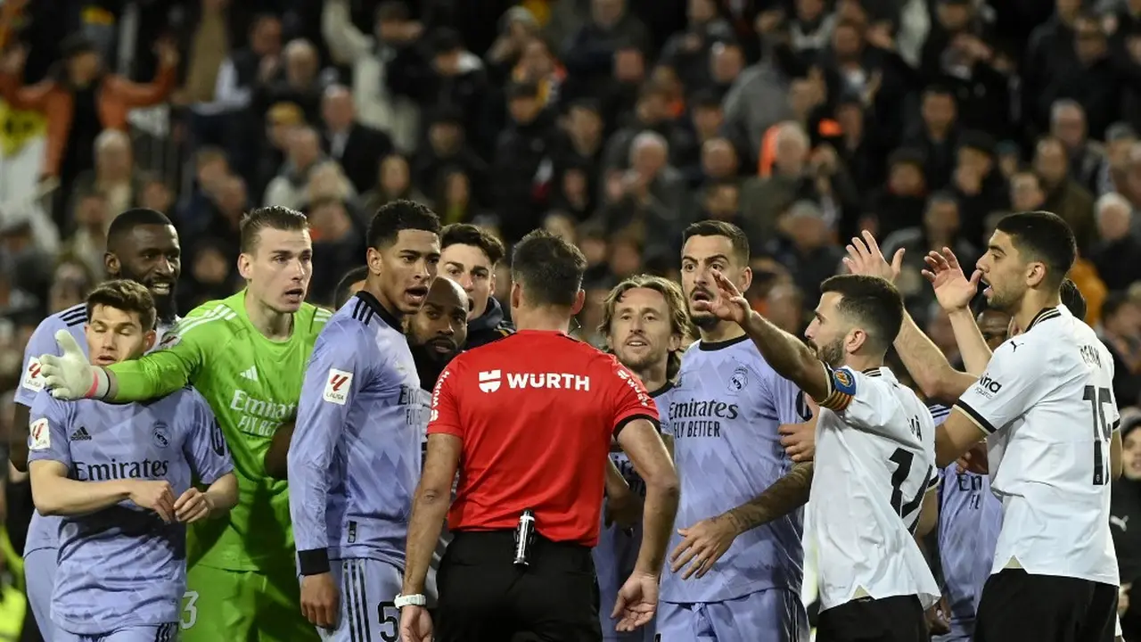 LaLiga Spanyol Valencia Vs Real Madrid
