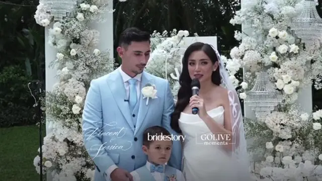 [Fimela] Jessica Iskandar dan Vincent Verhaag