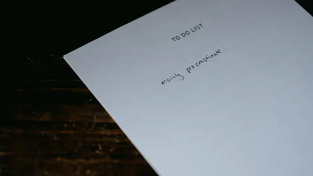 Procrastination and Avoidance