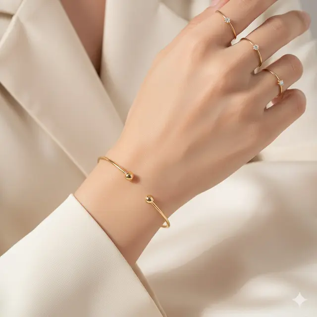 Gelang Emas Tipis Favorit Ibu-Ibu