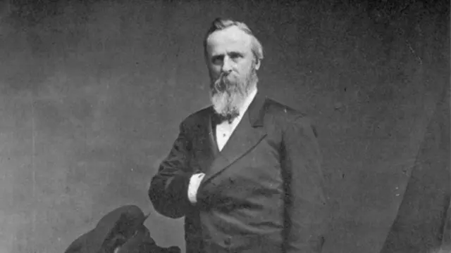 Rutherford B. Hayes, presiden ke-19 Amerika Serikat.