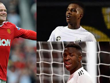 Nilai pasar pemain sepak bola bisa dibilang sudah berbeda dari pada satu dekade sebelumnya. Pesatnya perkembangan industri sepak bola menjadi alasan kuat harga seorang pemain begitu sulit ditakar nalar, meskipun belum berprestasi dan masih berusia amat muda. (Kolase Foto AFP)