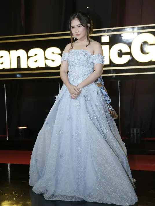 Aktris kelahiran Tangerang, Banten 15 Oktober 1996 itu merasakan sangat spesial dinobatkan sebagai aktris terfavorit kali ini. (Galih W. Satria/Bintang.com)