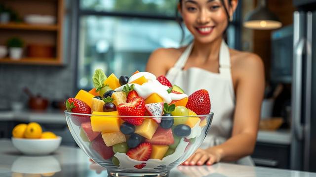 resep salad buah untuk jualan