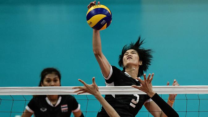 Pleumjit Thinkaow akan menjadi pembawa bendera Thailand di opening ceremony Asian Games 2018. (AFP/ Mohd Rasfan)
