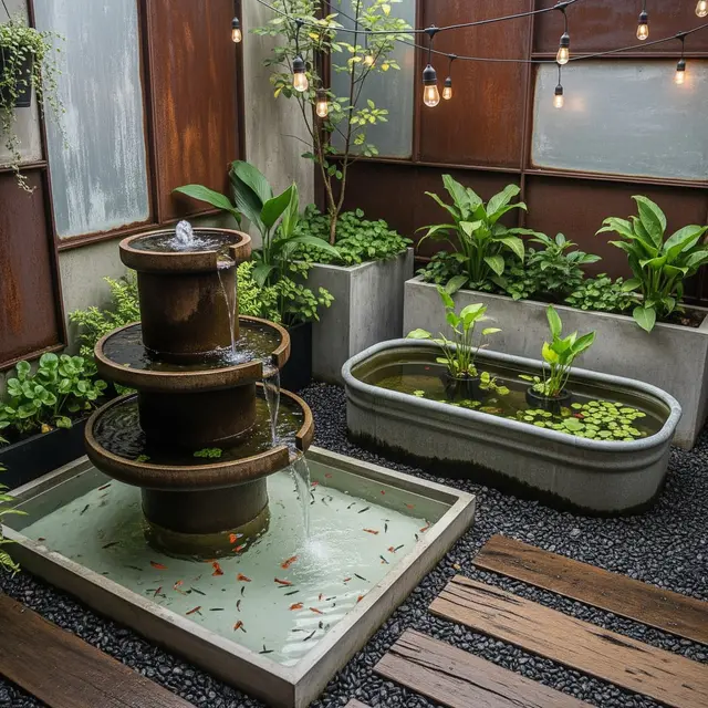 Halaman Belakang Rumah Kecil Tapi Estetik untuk Pelihara Ikan Guppy