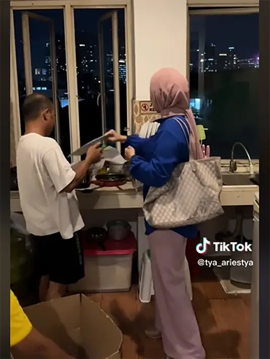 <p>[Tiktok/@tya_ariestya]</p>