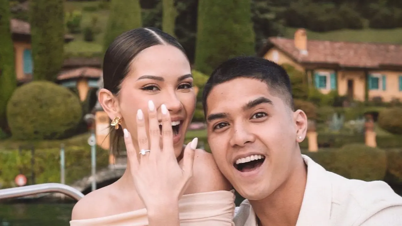 6 Potret Al Ghazali Lamar Alyssa Daguise di Italia, Pamer Cincin ke El dan Syifa