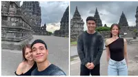 Potret Fadly Faisal dan Maudy Effrosina di Prambanan. (Sumber: Instagram/fadlyfsl_/maudly_dump)