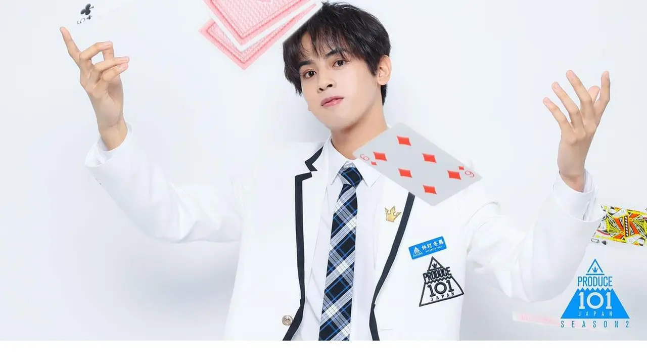 Toma Nakamura. (Instagram/ produce101japan_official)