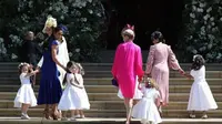 Anak-anak pengiring penganti di pernikahan Pangeran Harry - Meghan Markle. (Instagram.com/Kensingtonroyal)