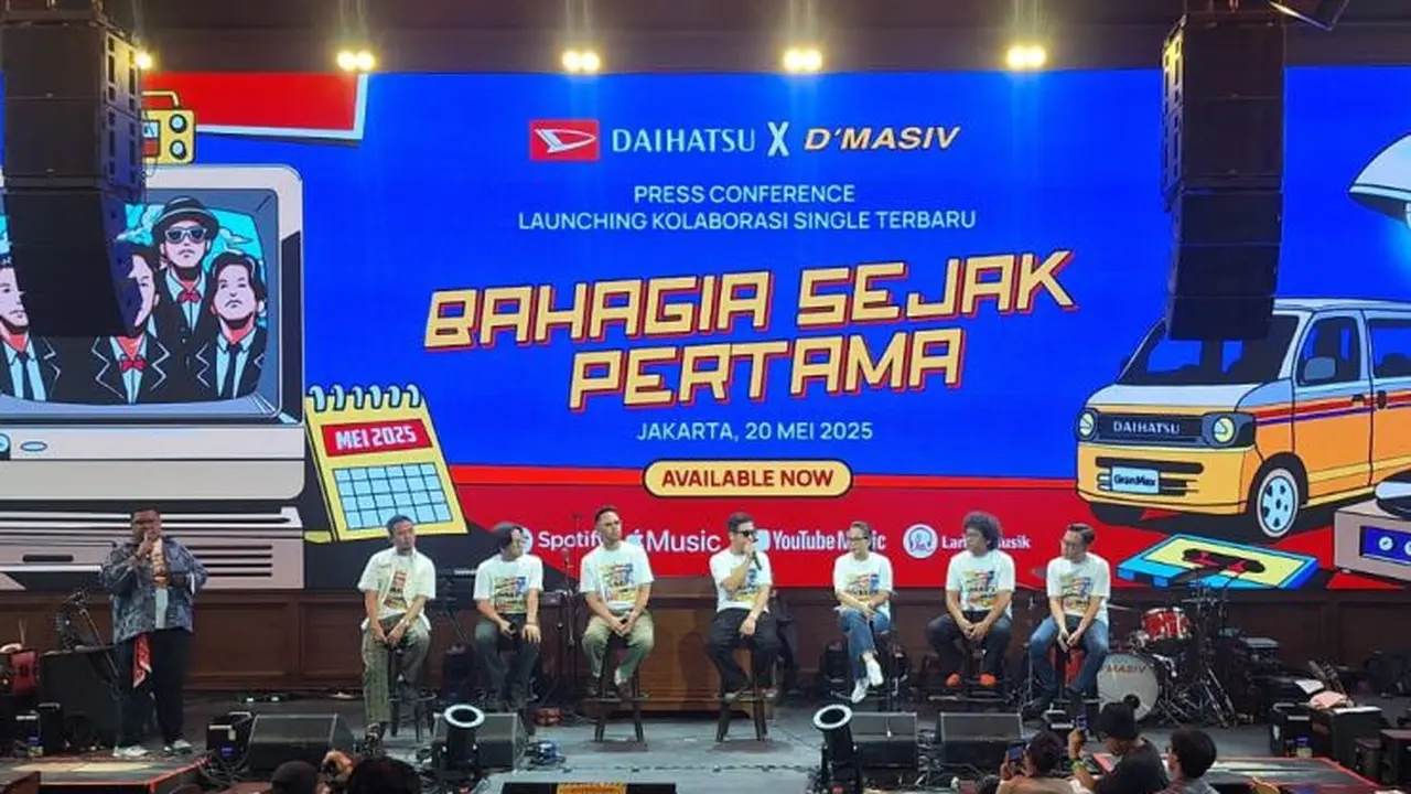 Daihatsu dan D'Masiv Luncurkan Lagu Anyar di Indonesia (Arief A/Liputan6.com)