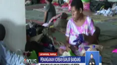Para pengungsi juga mengeluh buruknya sanitasi. Mereka meminta adanya perhatian dari pemerintah.