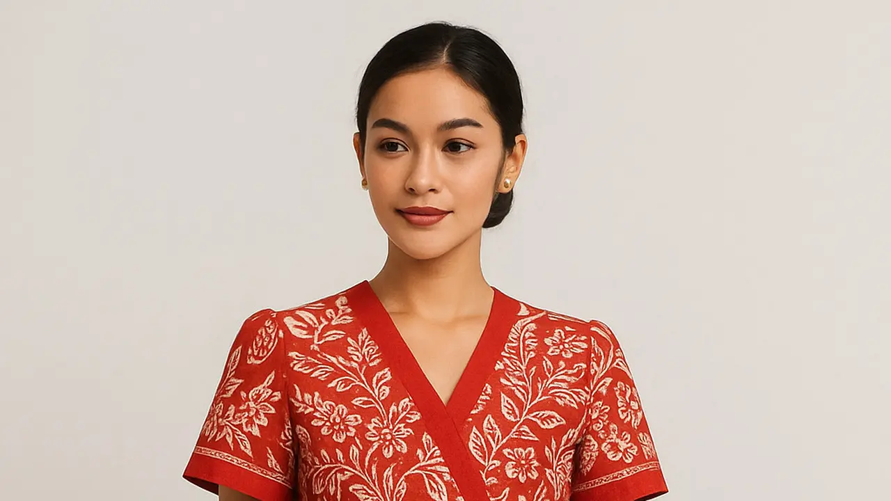Ide Dress Batik Tema HUT RI 17 Agustus
