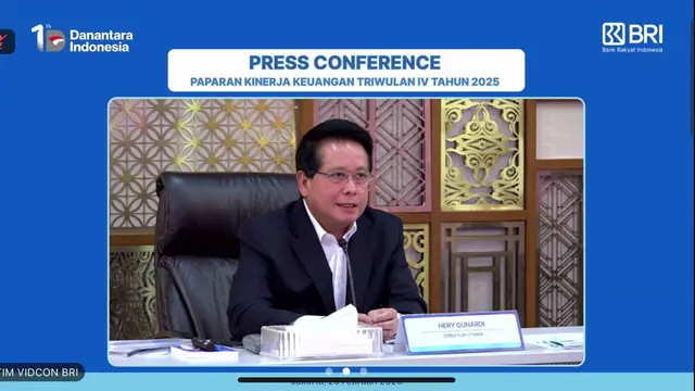Direktur Utama PT Bank Rakyat Indonesia (Persero) Tbk (BRI) Hery Gunardi