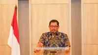 Penjabat (Pj) Gubernur Jawa Tengah, Nana Sudjana acara bussines dinner di Hotel Tentrem, Semarang, Jawa Tengah, Minggu (2/6/2024). (Foto: Istimewa)