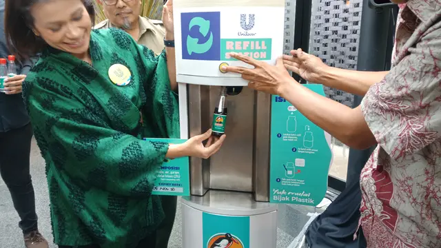 Mengurangi Plastik, Refill Station Bikin Belanja Kebutuhan Rumah Tangga Lebih Ramah Lingkungan