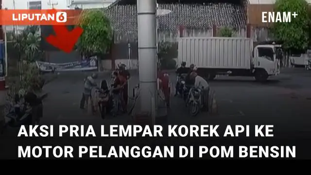 Insiden mengerikan terjadi di SPBU Tangkil, Kabupaten Cirebon