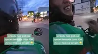 Viral Momen Kocak Pria Tempuh Jarak 100 Meter Gunakan Ojek Online