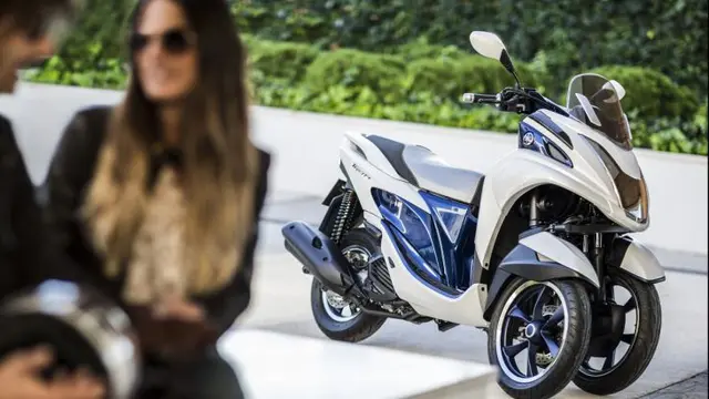 Yamah Tricity, motor tiga roda dari si Tiga Garpu Tala