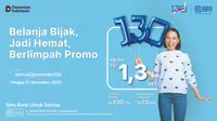 Manjakan Nasabah di HUT ke-130, BRI Tebar Beragam Promo Diskon hingga Suku Bunga KPR Spesial 1,30%