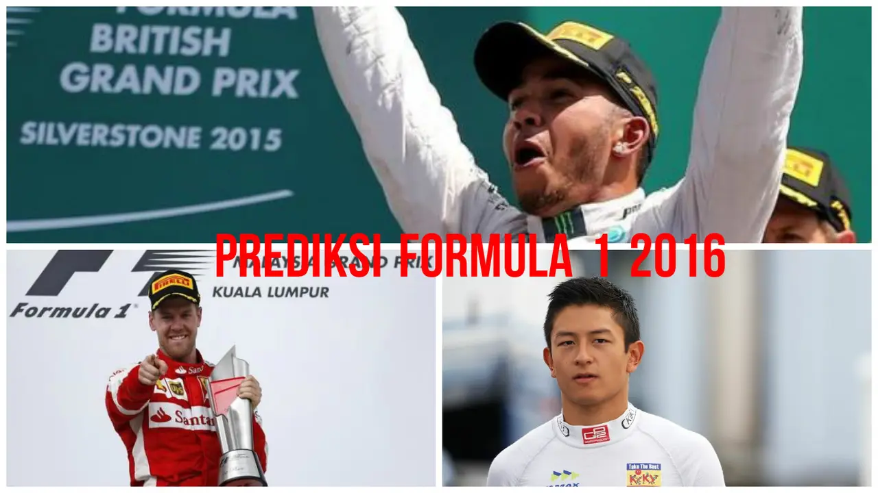 Lewis Hamilton, Sebastian Vettel, Rio Haryanto