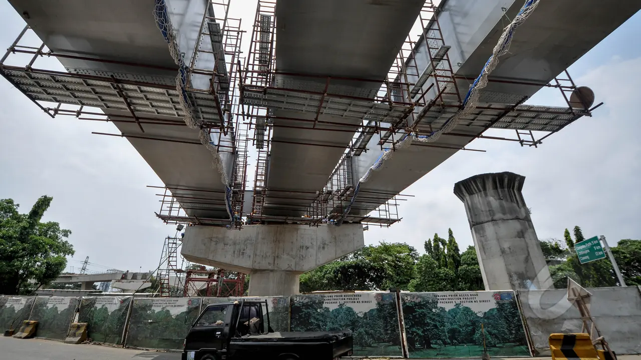 Proyek Pembangunan Tol Tanjung Priok Dikebut