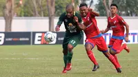 Duel Piala Indonesia 2018 mempertemukan PSBI vs Persebaya di Stadion Jala Krida Bumimoro AAL, Surabaya, Minggu sore (2/9/2018). (Bola.com/Aditya Wany)