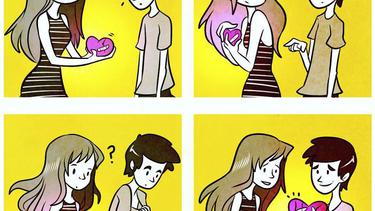 Sekian Komik Keseharian Cinta Ini Sedih Tapi Benar Banget Fashion Fimela Com