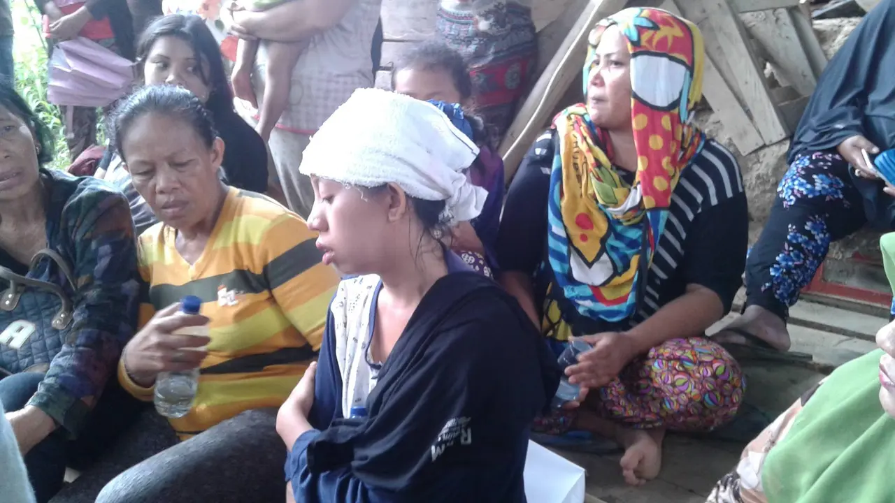Tidur Bersama Terakhir Keluarga Muda Korban Longsor Manado