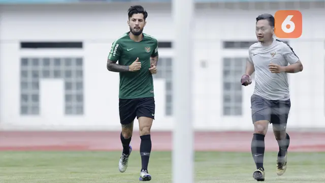 Piala AFF 2018 : Latihan Timnas Indonesia