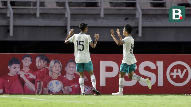 Foto: Pemain Lapis Kedua Timnas Indonesia U-20 Obrak-abrik Hong Kong di Laga Kedua Kualifikasi Piala Asia U-20 2023