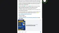 Cek Fakta: Tidak Benar Link Pendaftaran Program Token Listrik Gratis