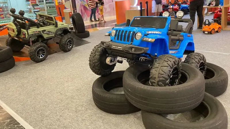 Keren Nih, Ada Lintasan Offroad dan Drifting di Mall Buat Mainan Bocah (ist)