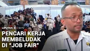 Belasan Ribu Lowongan Kerja Dibuka, Job Fair Diserbu Para Pelamar