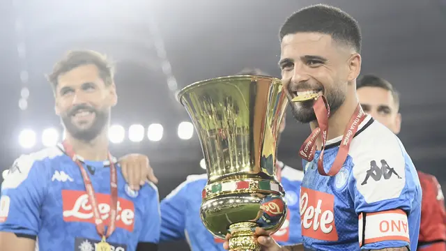 FOTO: Tekuk Juventus, Napoli Juara Coppa Italia 2019-2020