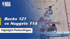 Brook Lopez memimpin semua angka dengan 28 poin saat Bucks menang atas Nuggets, 121-114.