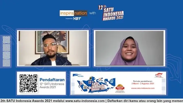 12th SATU Indonesia Awards 2021 Ajak Anak Muda Semangat Berwirausaha
