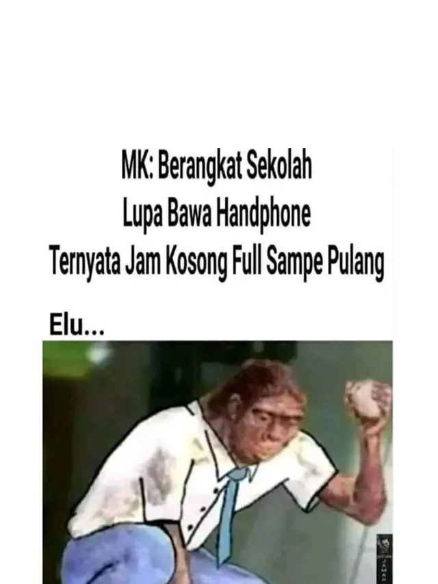 6 Meme Derita Anak SMA Ini Nyeleneh Pol, Bikin Ngakak