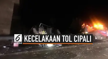 Terjadi kecelakaan lalu lintas di tol Cipali arah ke Cirebon antara bus dan mobil ELF. Enam orang dilarikan ke rumah sakit, dan tidak ada korban meninggal.