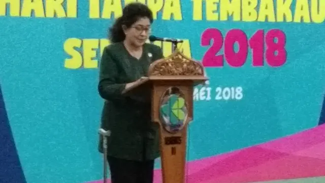 Kementerian Kesehatan Republik Indonesia rilis gambar baru kemasan rokok di Jakarta, Kamis (31/5/2018) (Foto: Liputan6.com/Giovani Dio Prasasti)