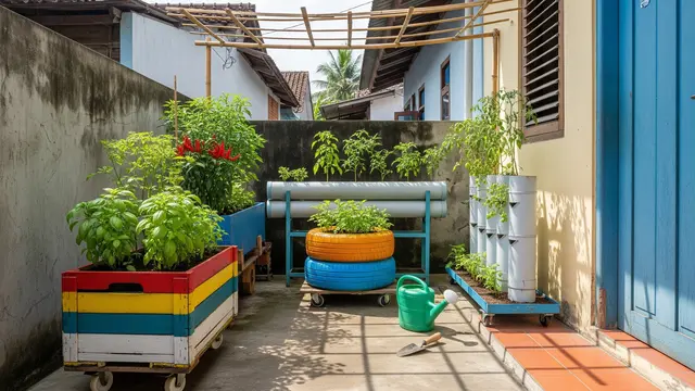 Ide Kebun yang Cocok untuk Rumah Petak/Gemini AI