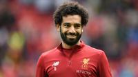 Sementara Mohamed Salah baru bergabung semusim setelahnya, yaitu di awal musim 2017/2018 usai didatangkan dari AS Roma. (AFP/Oli Scarff)