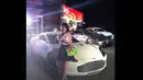 Guo Meimei mulai populer sejak 2011 setelah sering memamerkan foto dirinya berpose bersama mobil-mobil sports dan rumah-rumah mewah. (CHINA OUT AFP PHOTO)